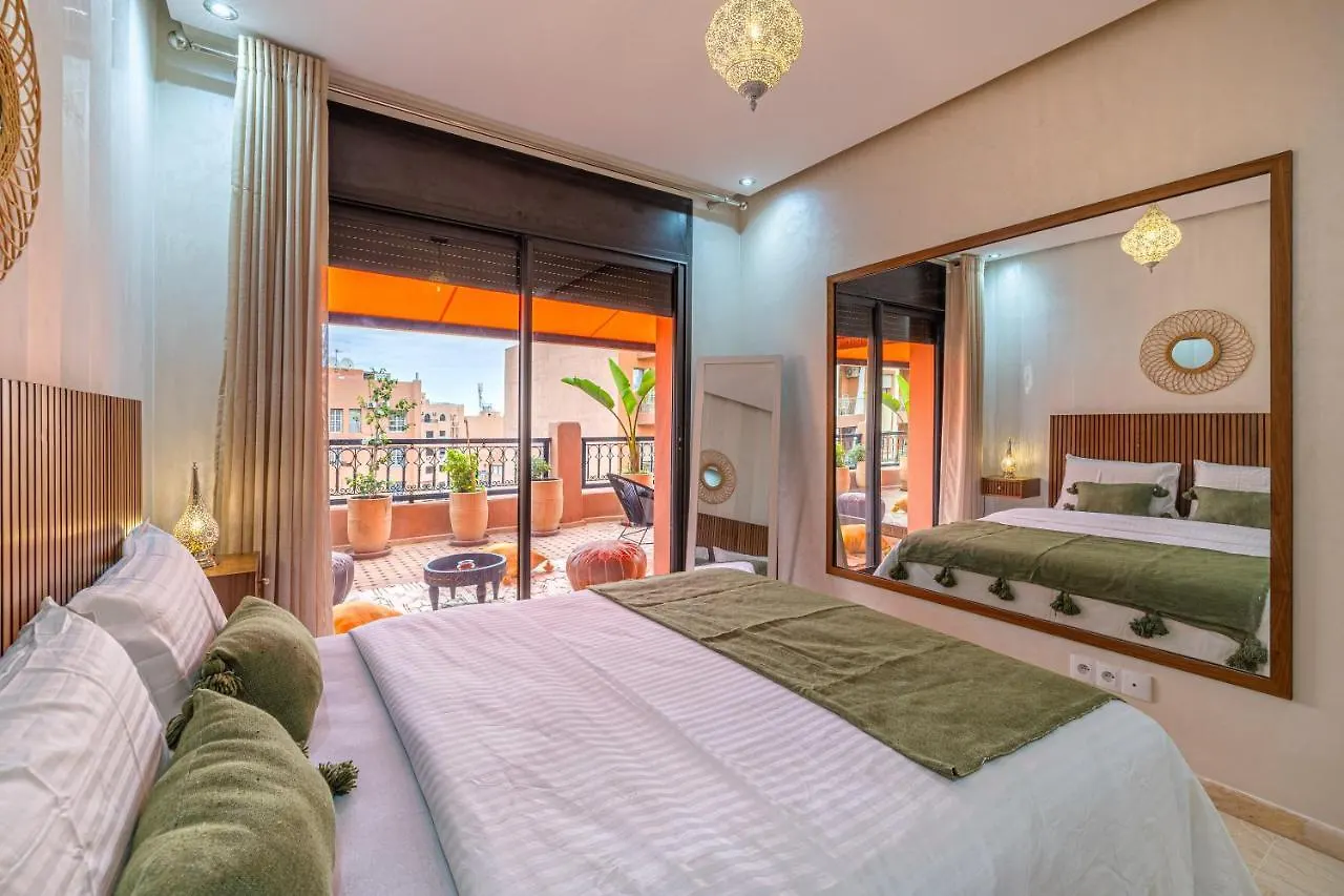 Apartment L'Atlas - Appartement Authentique A Gueliz Marrakesh
