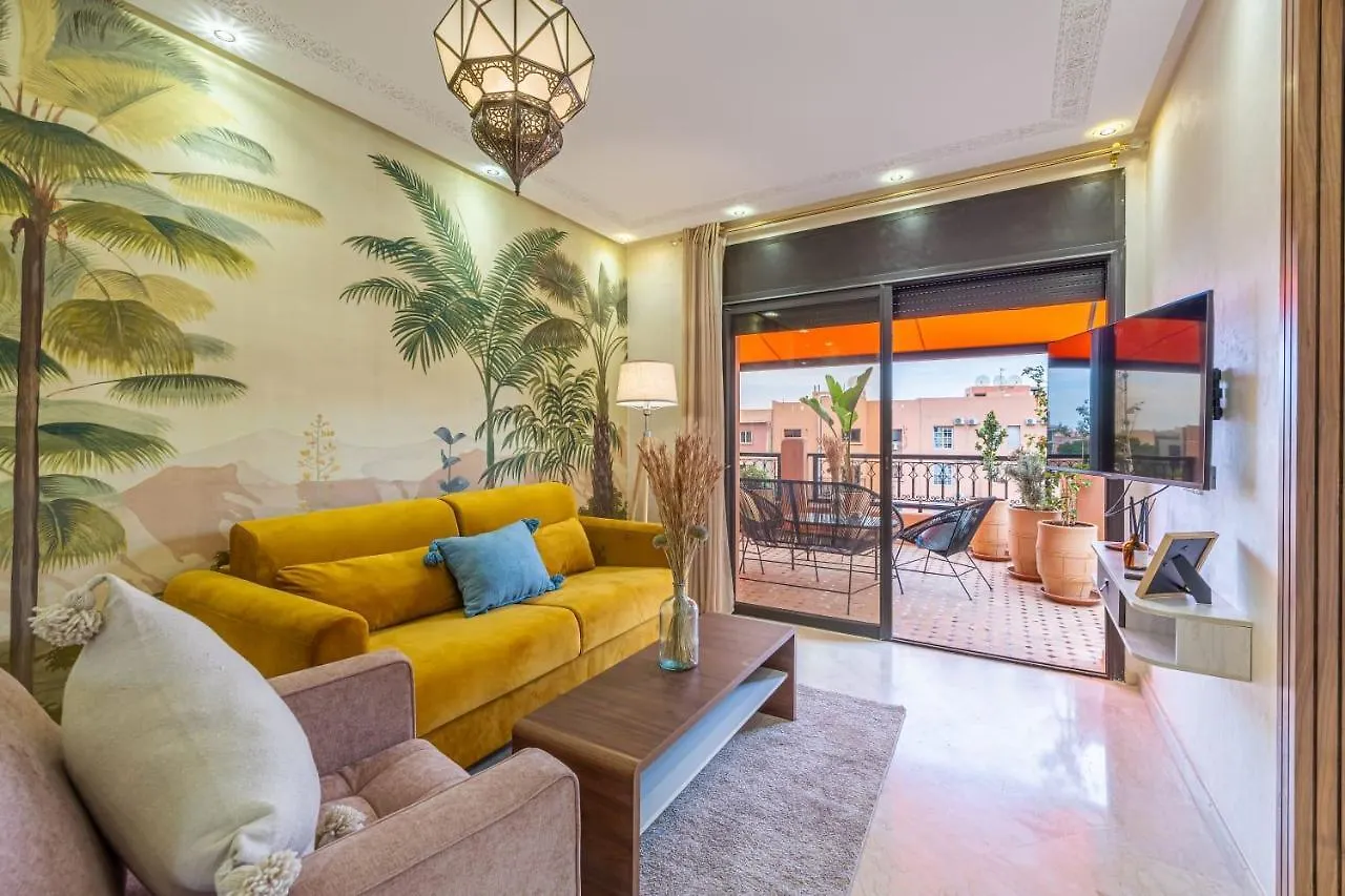 L'Atlas - Appartement Authentique A Gueliz Marrakesh 0*,  Maroc