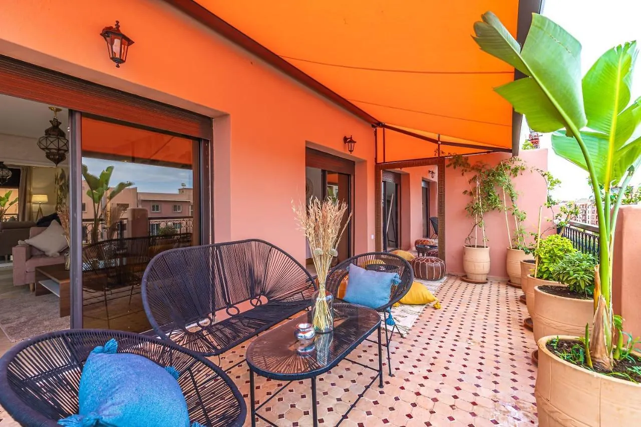 Apartment L'Atlas - Appartement Authentique A Gueliz Marrakesh Morocco